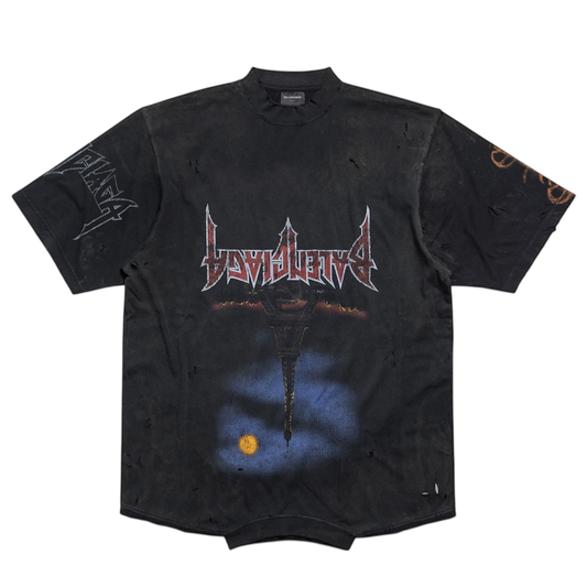 Balenciaga Paris moon tee