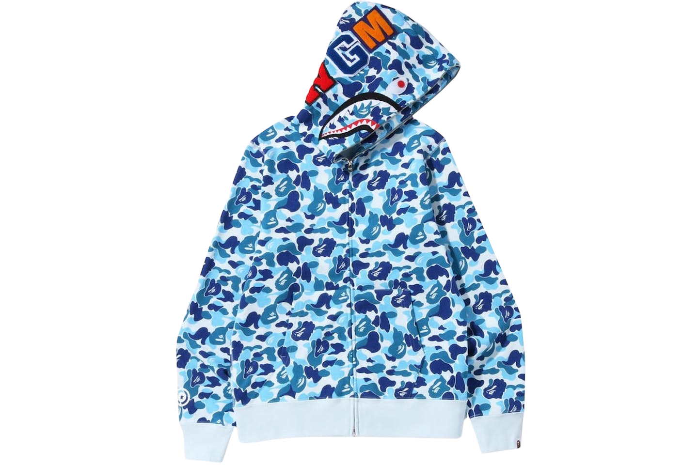 BAPE Camo Shark Full Zip Hoodie