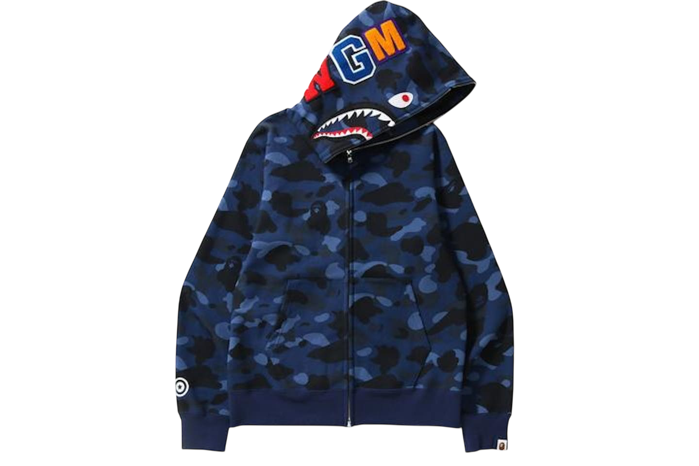 BAPE Camo Shark Full Zip Hoodie
